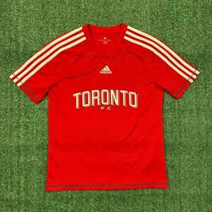 Adidas 2013 MLS Toronto FC Climalite Soccer Jersey Tshirt Size M